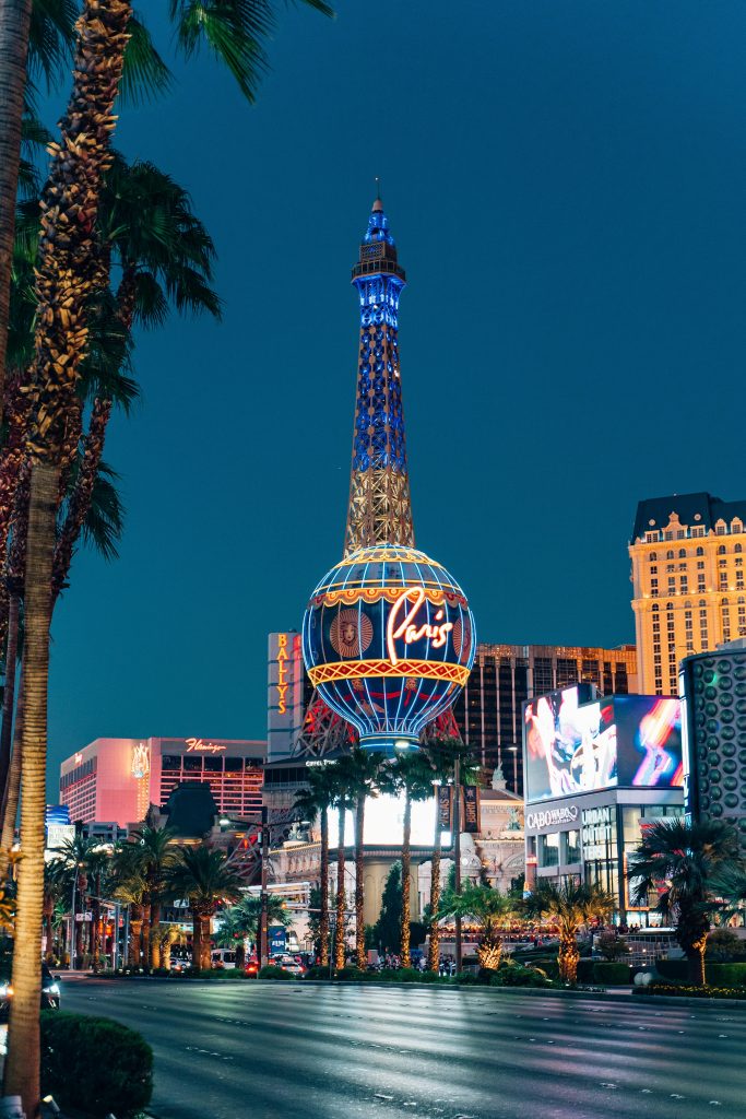 Paris tower in Las Vegas