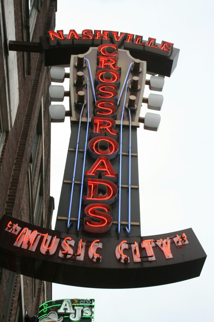 Nashville Music City sign