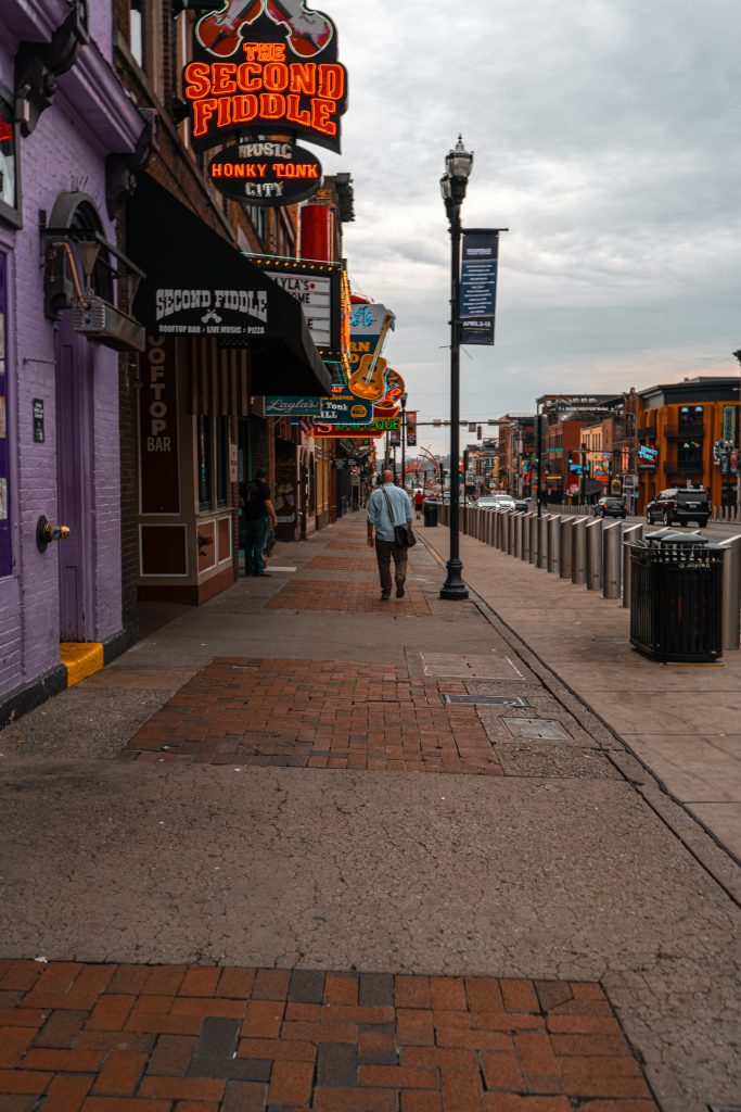 Walking in Nashville