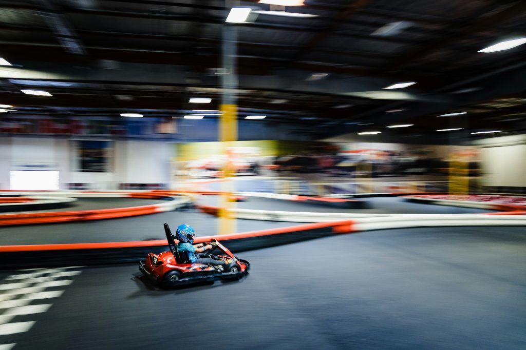 Indoor go karts